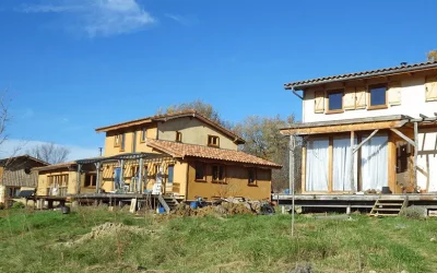 Visite ‘Eco-Hameau de maisons, Bois-Terre-Paille’ Vend 13 Fév 2026